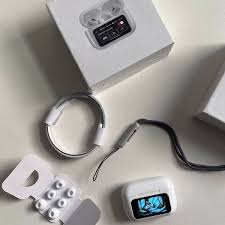 Airpods with Touch Screen A9 Pro High Quality Sound & ENC Noise Reduction