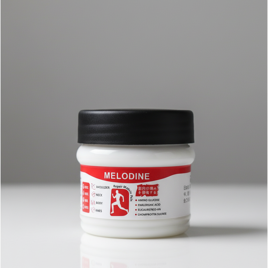 MELODINE Japanese Herbal Massage Gel – Muscle & Joint Pain Relief Cream for Shoulder, Neck, Back & Knee – Fast Absorbing & Deep Soothing Formula (100ml)