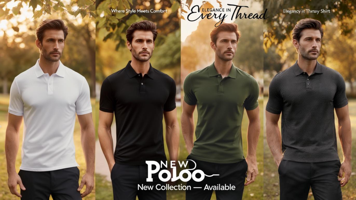 Men's Casual Fashion Breathable Polo Shirt Comfortable Embroidered Top for Business And Leisure