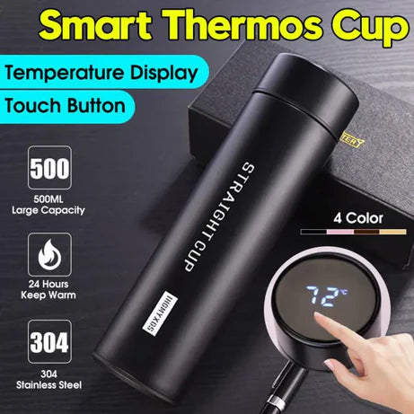 500 ml Stainless Steel Insulated Water Bottle – Eco-Friendly, Leakproof, Long-Lasting Temperature Retention