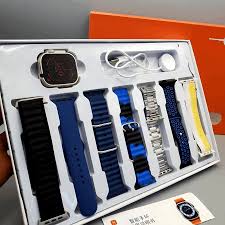Buy 7 in 1 Ultra Smart Watch in Pakistan | Fitness Tracker, Heart Rate Monitor, Call & Message Alerts