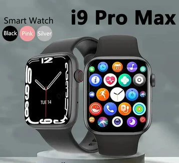 Guaranteed Safe Checkout Payment methods Instagram Facebook YouTube I9 Pro Max Smartwatch Series 9 Smart Watch 1.77 Inches Full Size Screen Bluetooth Calling Sports Mood For IOS and Android For Men and Women